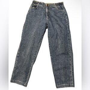 Vintage 80s/90s Lee USA made High Waist Denim Mom Jeans 14 MED